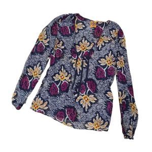 Tory Burch floral top sz. 8